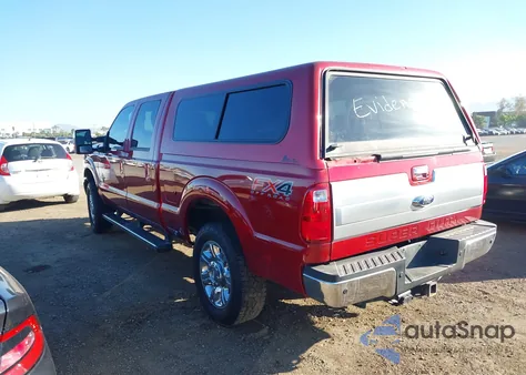2014 Ford F-250 Lariat из США, поврежденный, VIN 1FT7W2BT9EEB17411